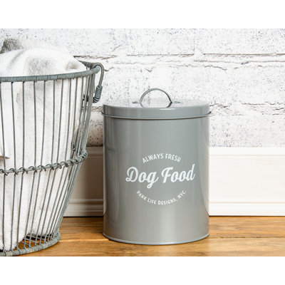 Wallace 8.7 Lb. Metal Food Storage Container