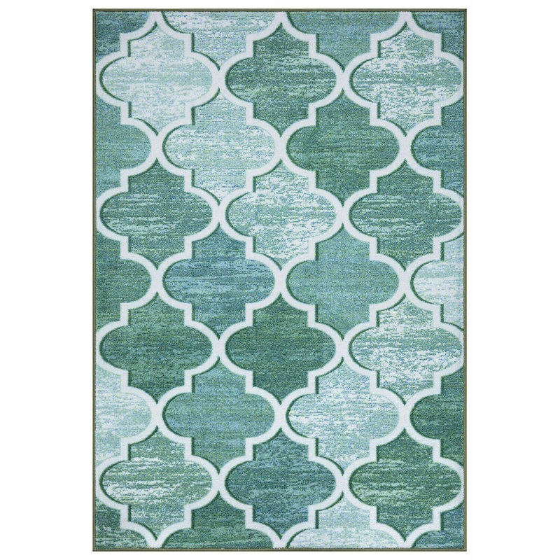 Malin Geometric Area Rug, Runner 60 x 225cm