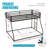 Axente Metal Twin Over Full Bunk Bed With Open Bottom-841361124