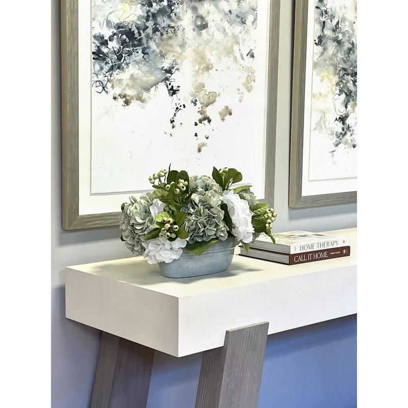 Hydrangeas with Berries Floral Arrangement