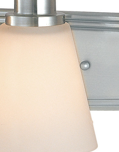 Éclairage pour meuble-lavabo 5 lumières Beddingfield, Nickel satiné