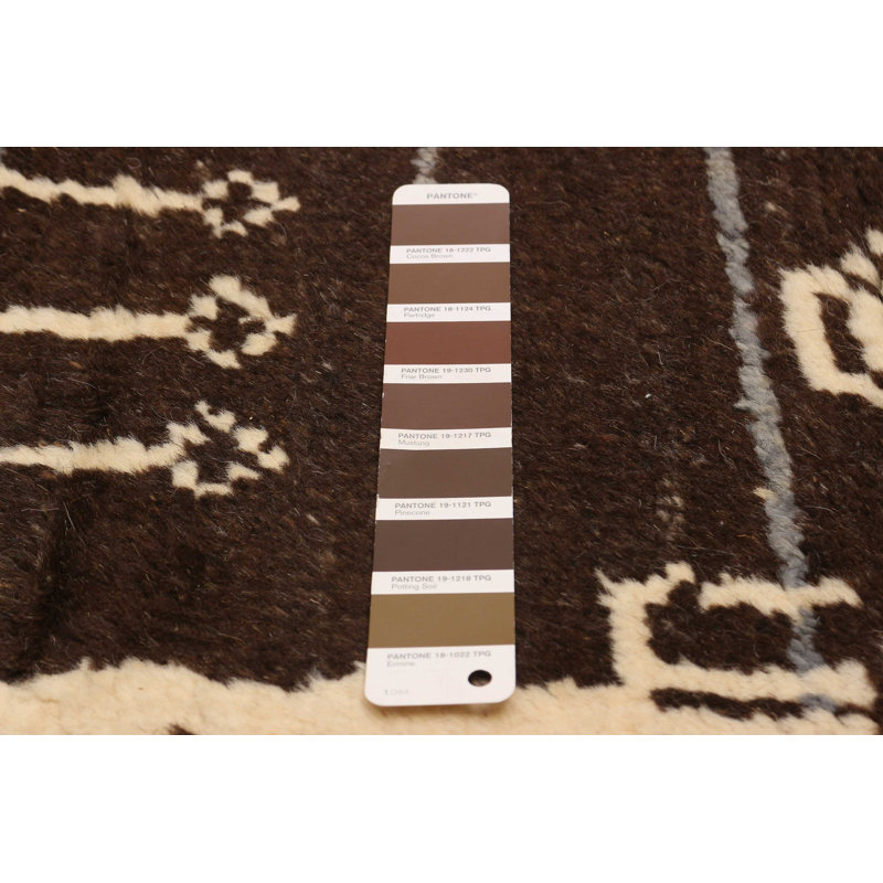 Tapis brun foncé Finest Marrakesh 10 pi 2 po x 14 pi 5 po