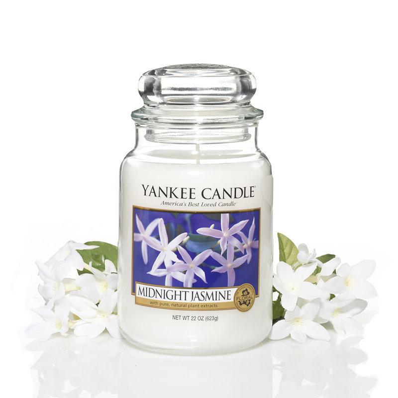 Jasmine Scented Jar Candle