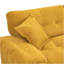 84 po. Chenille 84 po. Petit canapé-causeuse à assise profonde avec 2 coussins décoratifs et mousse mémoire pour le salon-121060045