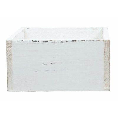 Boîte en bois vieilli