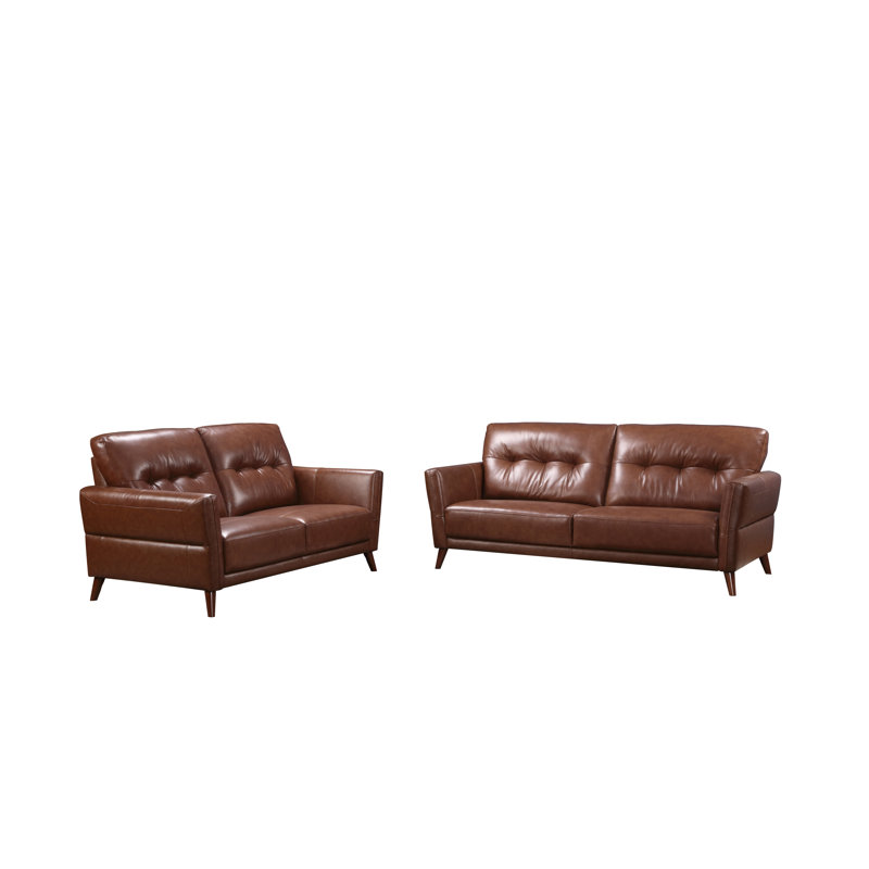 Chaz 2 Seater Sofa, Saddle