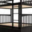 Full Over Bunk Bed, Drawers, , Convertible Concept, Solid Pine Wood, , Bed Structure, Fence - Shaped Guardrails, Easy Assembly Plan Over In And Drawers With To Use Features, Simple Operation