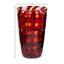 Tartan Glass Vase