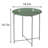 Annaleese Small End Table Set Foldable Tray X-shaped Cross Leg Side Table-1931462366