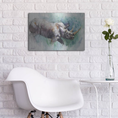 " Rhino Crossing " by Robert Campbell