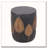 Outdoor LightWeight Concrete Side Table
