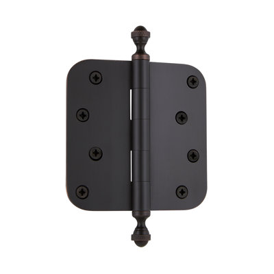 4'' x 4'' Brass Butt Bearing Hinge