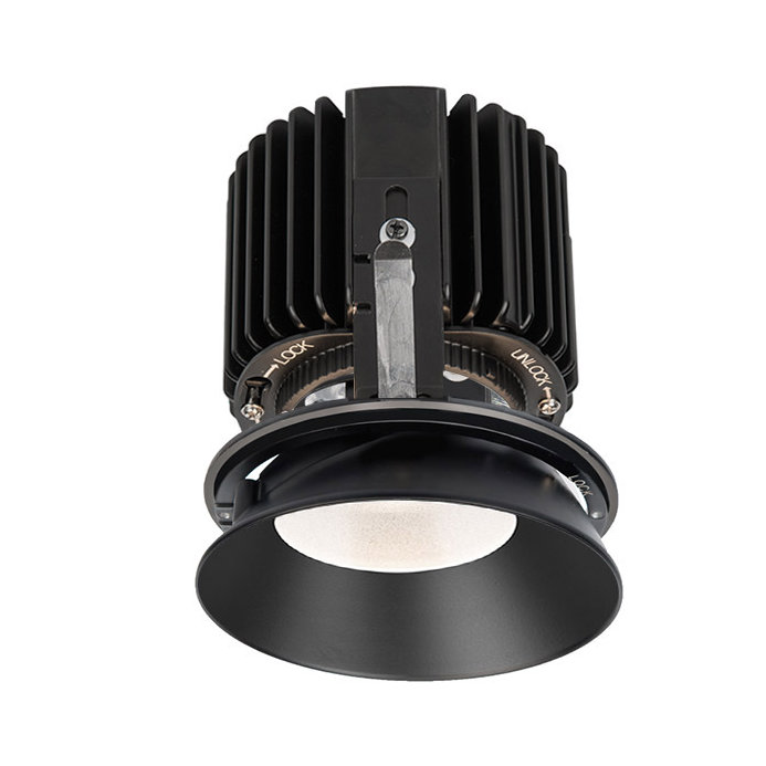 Volta 5.75'' Dimmable Air-Tight LED Retrofit Recessed Lighting Kit, Black