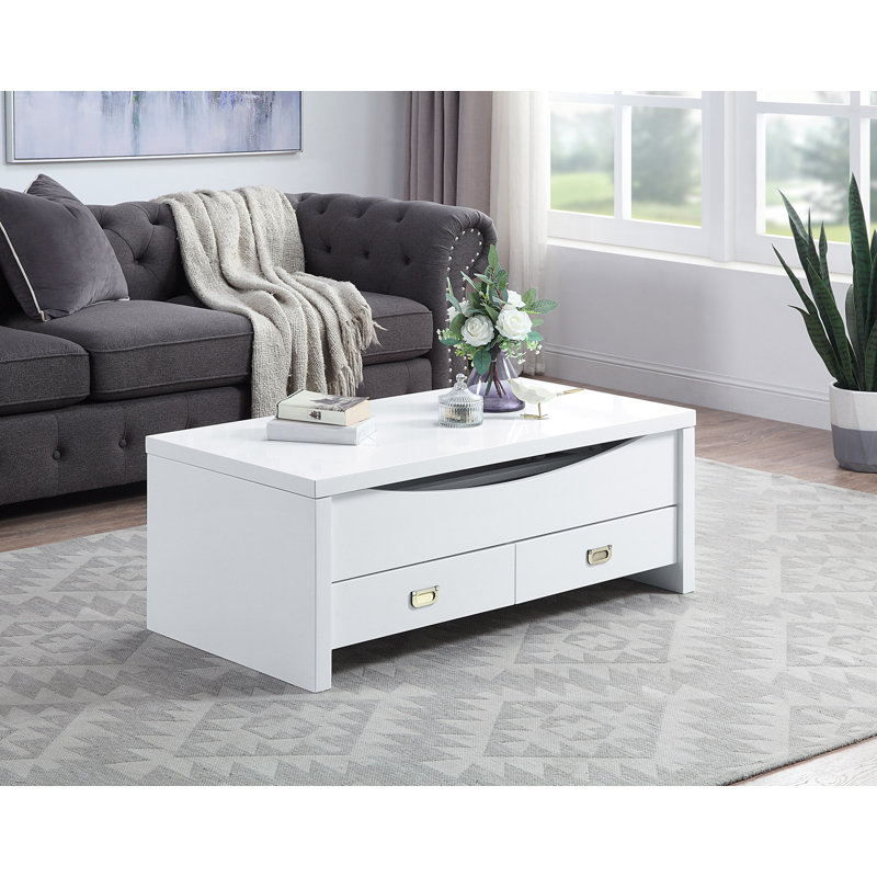Table basse Makill, L 45 po x l 24 po x H 17 po
