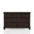 Seven Drawer Dresser Dark Cherry