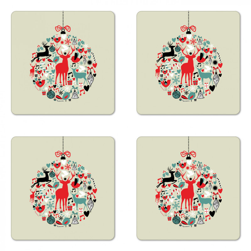 Sous-verre de noël