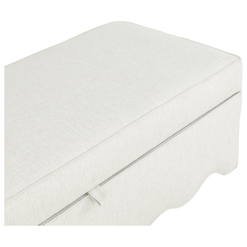 Katy Storage Ottoman, 3156 Linen
