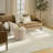 Ebern Designs Reimann Ivory Modern Indoor Rug-749598690