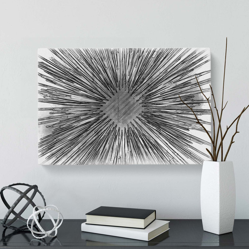 Explosion of Joy in Abstract - Wrapped Canvas, 40cm H x 60cm W x 3cm D