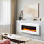 Maud Castleton Fires & Fireplaces 127cm W Electric Fireplace with 6824.28 BTU-1888341052