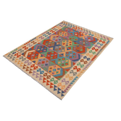 Ceporah Wool Southwestern Indoor Rug