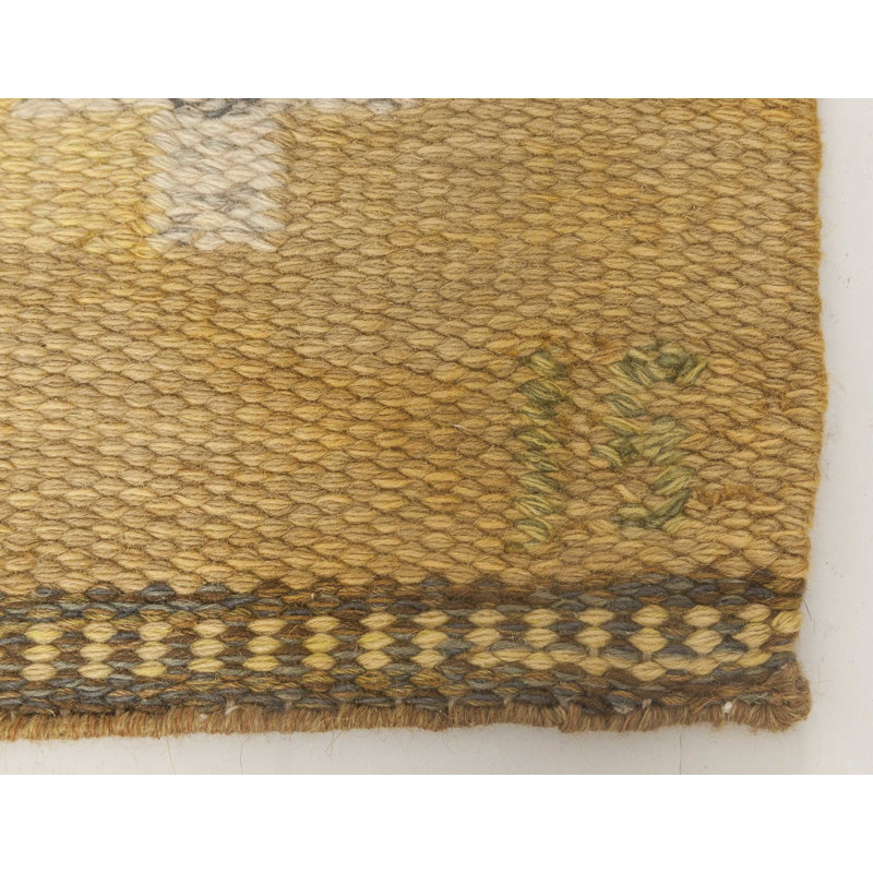 Vintage One-of-a-Kind Rectangle 5'4" X 8'1" Area Rug