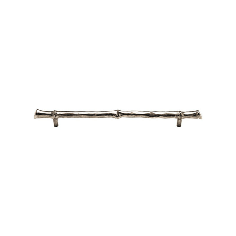 Bamboo Bar / Handle Pull, White Bronze Brushed