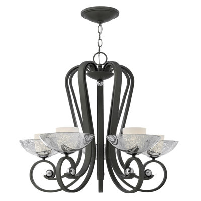 Lustre classique/traditionnel ombré 5 lumières Mathewson