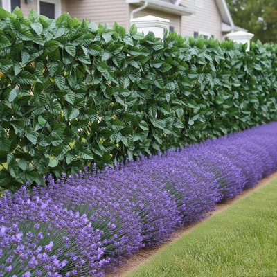 5-Packs 20" W x 39" L Outdoor Artificial Ivy Privacy Fence Panel