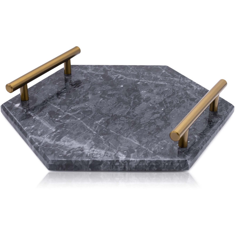 Marble Tray, Black