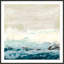 «Coastal C Courants I» par June Erica Vess - peinture encadrée-795884669-702207034