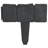 Baghdo 8.9" H x 9.8" W Gray Composite Lawn Edging