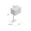 Lampe de table 27 po Abhimanyu