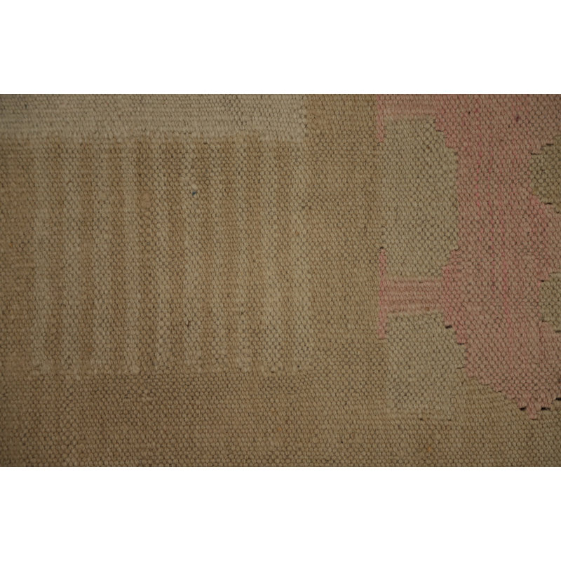 Artisan Wool Kilim Vegetable Dye Rug 4x6
