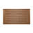 Dining Table With Faux Wood Finish - Rust- Aluminum Structure, Modern Outdoor For Backyard & Patio, Fits 6 Chairs, 34.77 In W X 29.49 H 64.43 D, Top Frame, 6 Capacity, Patio Table, In. D