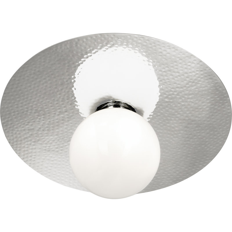 Dal 1 - Light Flush Mount, Polished Nickel