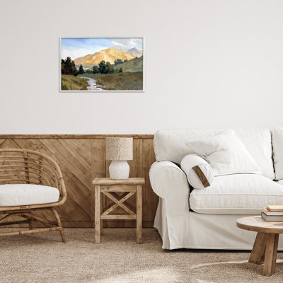 Giclée encadrée par Mountain Divide Valley, conception par Alonza Saunders