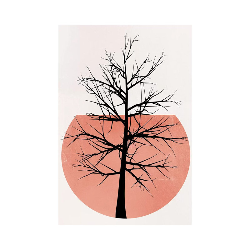 In The Wild-Rose by Kubistika - Wrapped Canvas Print, 20.32 cm H x 30.48 cm W