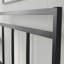 Base de lit plateforme robuste en métal avec tête de lit, idéale pour les chambres à coucher modernes-1246301205