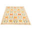 Tapis crème en laine noué la à la main Damari