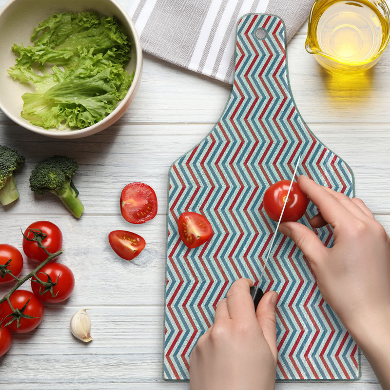 Planche à découper en verre trempé Ambesonne