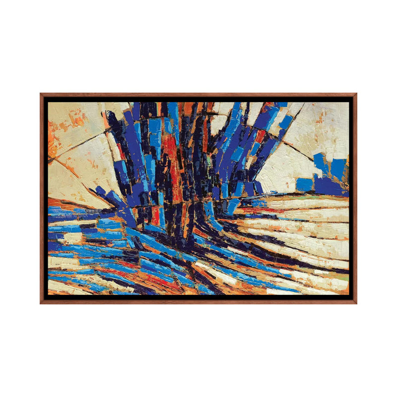 Sequoia - Print on Canvas, 101.6 cm H x 66.04 cm W, Classic Brown Wood Framed