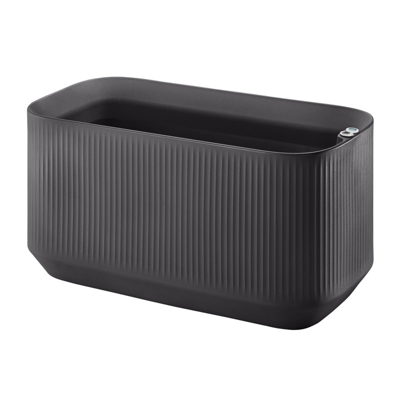 MODULAR SELF WATERING PLANTER BOX, Slate, 40" x 20" x 20"H - Large Trough
