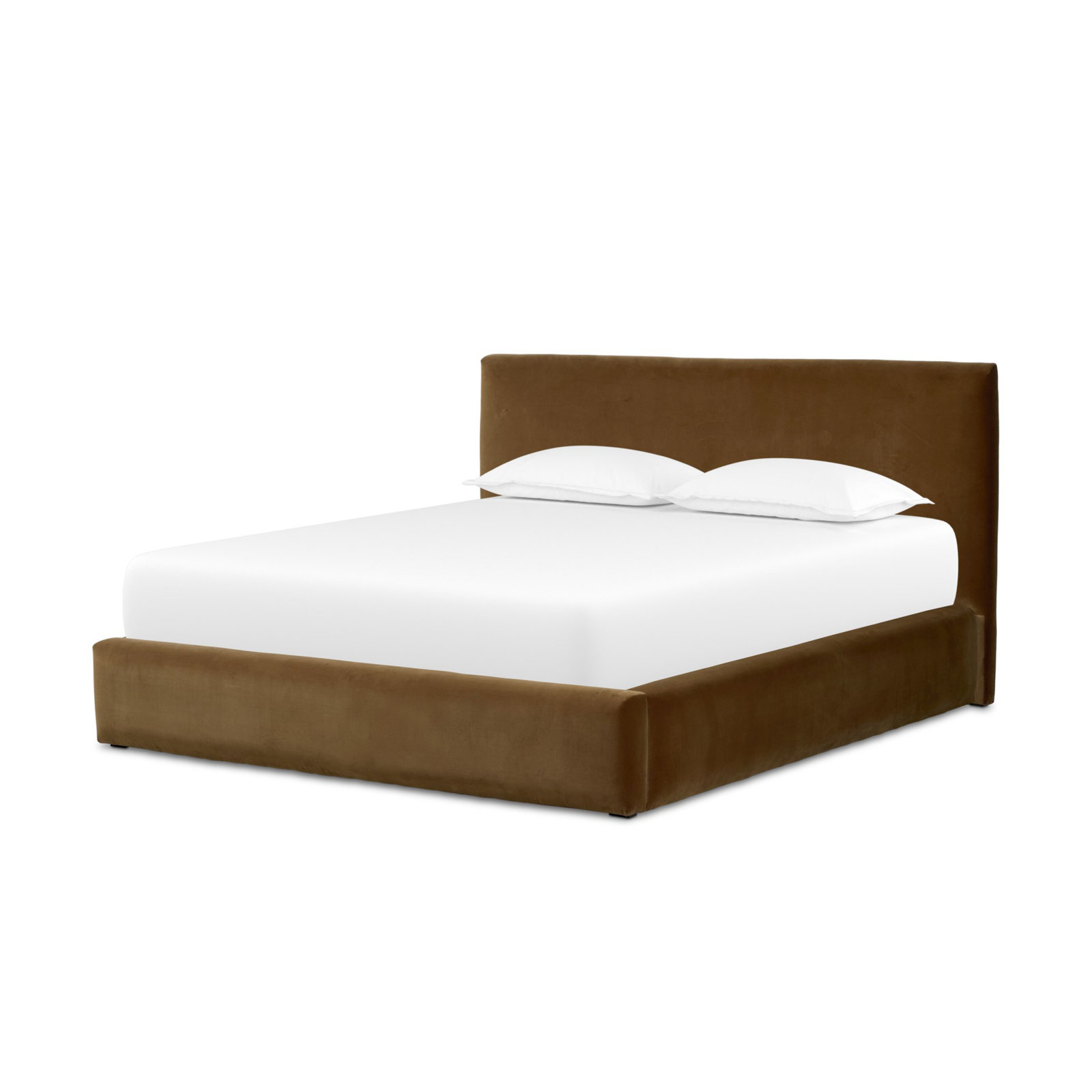 Azar Bed, Queen, Surrey Ochre