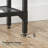 Vonte 39.4" Glass Console Table Gold Metal Frame-91059464
