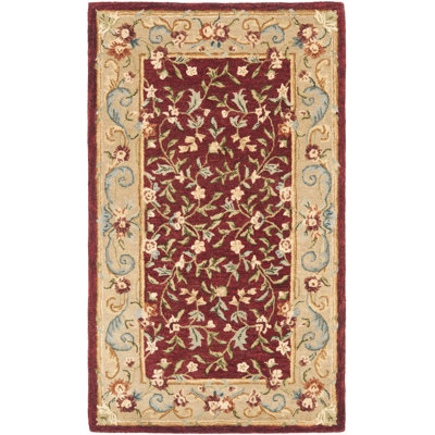 Tapis oriental en laine touffeté à la main Bulwinder