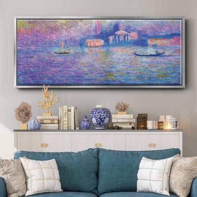 San Giorgio Maggior, 1908 02 - Reproduction sur toile flottante