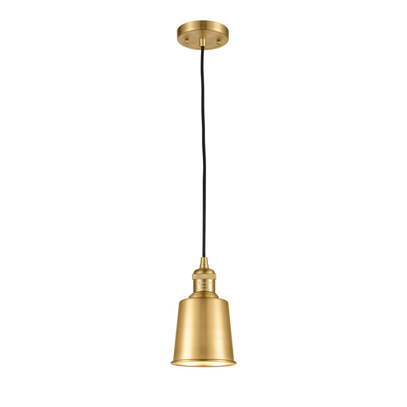 Lavender Hill 1 - Light Single Pendant, No Bulb Included, Satin Gold, Satin Gold