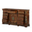 Commode en bois 76 "avec tiroirs et armoires Villa Valencia