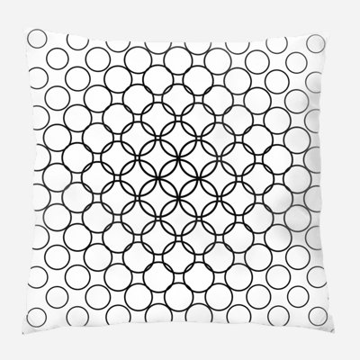 Coussin décoratif Circle